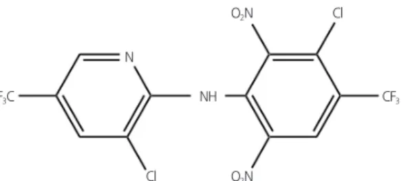 Fig. 1. Chemical structure of fluazinam.