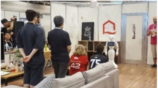 그림 1  RoboCup@Home 챌린지