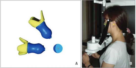 Figure 2. This window shows the process for generating a virtual lateral cephalogram from a 3D volume-rendering image  using a cone-beam computed tomography scan with Reference Ear Plug (REP)