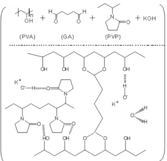 Fig. 4. Membrane structure prepared by Cao et al..
