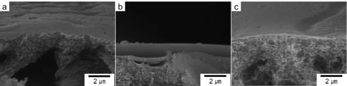 Fig. 6. N 2  permeance and N 2 /NF 3  selectivity of PSf_25_1/ 