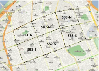 Figure 1. Case Study Site-Superblocks Source. naver map