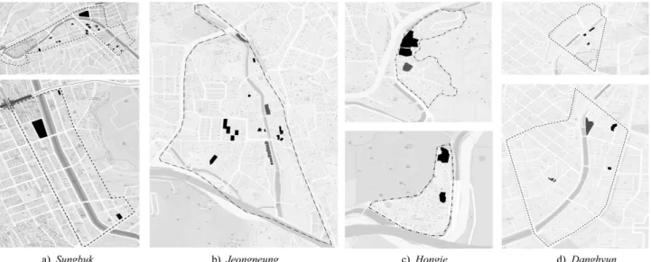 Figure 18. Parking Space on the Place of Old Building (Left) Figure 19. New Building after the Change of Land-use (Right)Figure 17