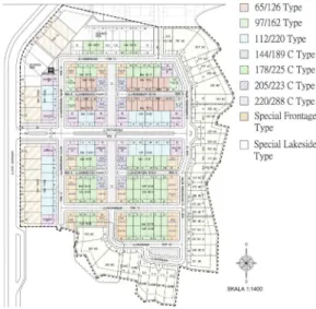 Figure 3. Site Plan of Wangsakerta Cluster