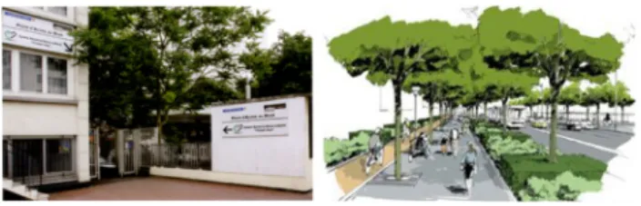 Figure 5. Examples of Achievements 2007-2010 (Left) Reference. APUR. (2010). La politique de la ville à Paris