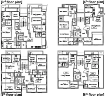 Figure 15. The Final Floor Plans