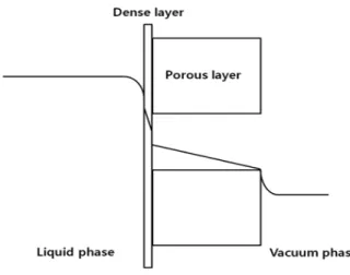 Fig. 1. Concentration profile for the transport of the CO 2 