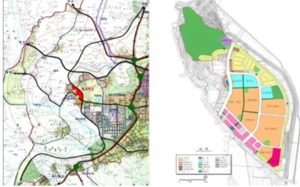 Figure 1. The Site and Land Use Plan