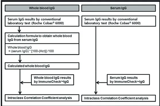 Fig. 2. Flowchart of ImmuneCheck™ IgG analysis. Fig. 2. Flowchart of ImmuneCheck™ IgG analysis