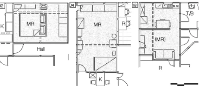 Figure 3. Examples of  Connected and  Expanded Detached Room Figure 4. Examples of  Connected and ExpandedStorage Room Figure 2