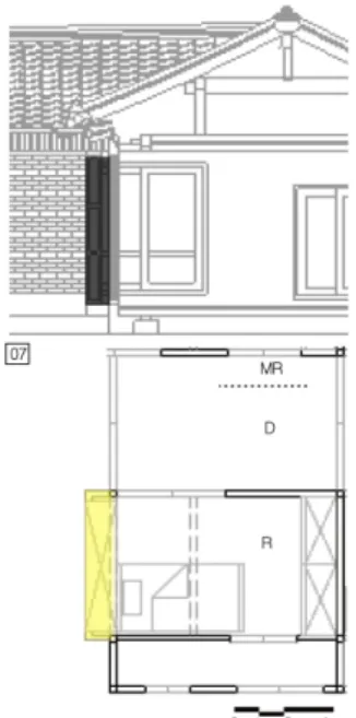 Figure 17. Protrusions within  Eaves