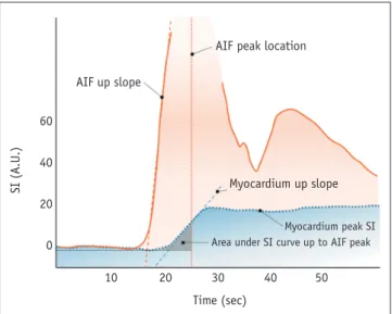 Fig. 5. Inducible ischemia and delayed perfusion in 50-year-old man who underwent coronary bypass graft surgery