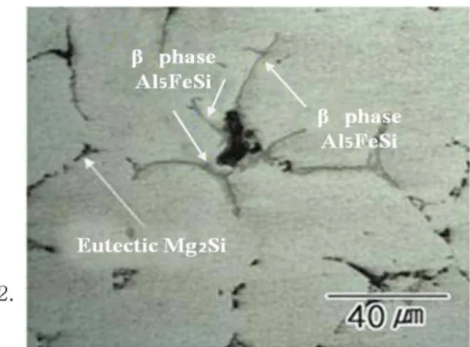Fig. 13 . Influence of  β-phase on the formation of micro shrinkage in Al-4Mg-0.9Si-0.3Mn alloys.