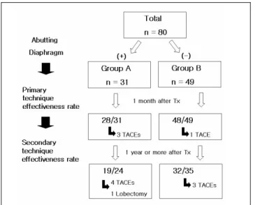 Fig. 5. Flow diagram showing primary and secondary technique effectiveness rates in this study