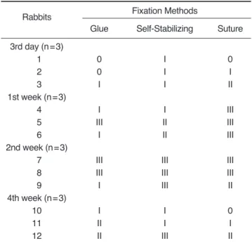 Table 4. Degree of Granulation on Histopathology in Each Port Chamber