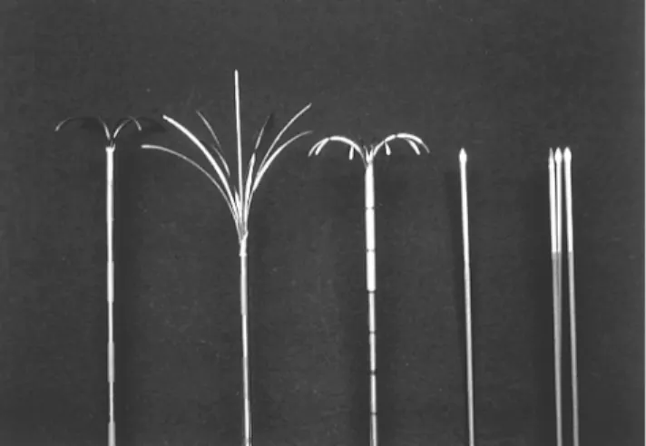 Fig. 1. Radiofrequency needle electrodes of varying design man- man-ufactured by three different companies.