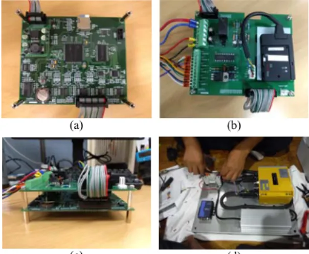 Fig.  8  Developed  the  trail  camera  (a)  top  side  view (b)  bottom  side  view