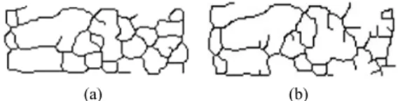 Fig.  5  The  comparison  of  binarization  result  (a)  The  result  of  iterative  threshold  selection  method  (b)  The  result  of  P-tile  binarization  method
