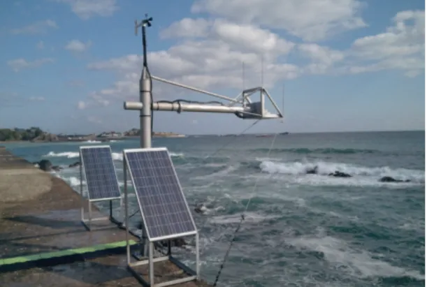 Fig.  1  Sea  level  measurement  equipment 