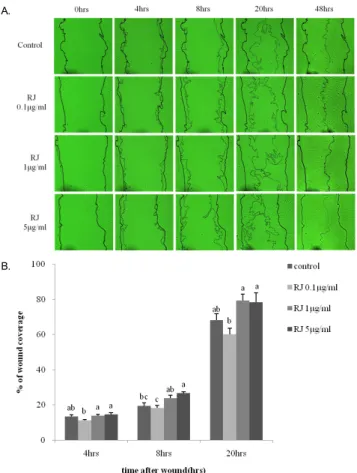 Fig. 3. RJ regulated lipid composition in normal human dermal fibroblasts. 