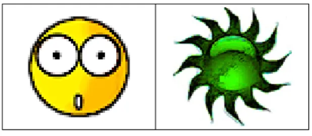 그림 3.  주인공과 적군 캐릭터 Fig. 3 Hero and enemy characters