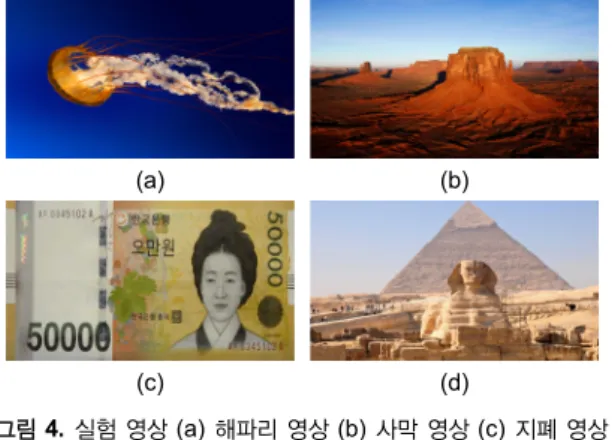 Fig. 5 Jellyfish Image Case (a) Original image (b) Fuzzy  binarized (c) ART2 threshold (d) Proposed ART2-based