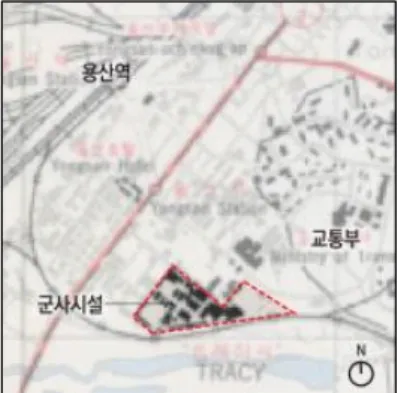 Figure 5. Cheoldo Park in 1950s Source: Seoul road map(서울시가지도)