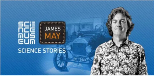 그림 8.  James May의 과학관 가이드 사례