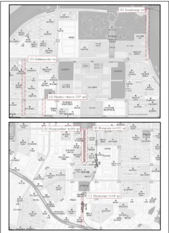 Figure 2. Location of investigating site Source: Http://map.naver.com