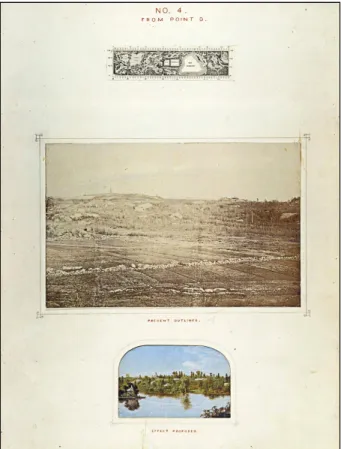 Figure 11. Frederick Law Olmsted, Calvert Vaux, and W. H. Grant, Map showing the original topography of the site of the Central Park with a diagram of the roads and walks now under construction, 1859.