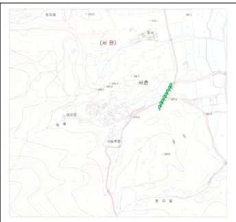 Table 2. General characteristics of Seochon complementary village forest변화를 모니터링하여 종풍부성의 변화를 분석 고찰하였다