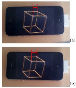 Fig.  8  Resulting  images  (a)  Observed  3D  image  in  left  size  (b)  Observed  3D  image  in  right  size