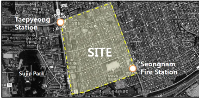 Figure 1. Location of site