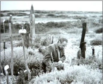 Figure 4. Looking at the plants Source: Derek Jarman's Garden, p.85