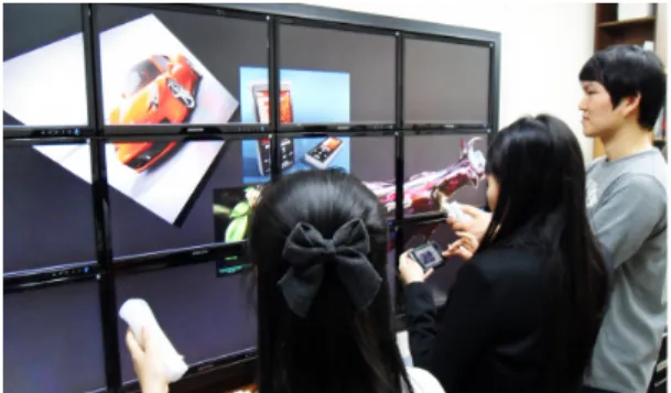 그림  5.  타일드  디스플레이  통합  뷰어 Fig.  5  Tiled  Display  Integrated  Viewer