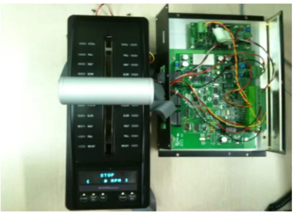 그림  10.  Engine  Control  Room  속도전달장치  상태 Fig.  10  Engine  Control  Room  Telegraph  Lever 