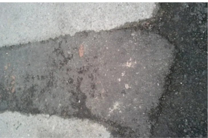 Fig. 2 Repaved After Installed Facilities