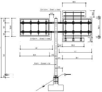 Fig. 8 Design Example of Anchor Support Fig. 7 Design Example of Cantilever Support