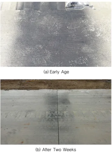 Fig. 9 Problems at Joint Installing Bubble Sheet  and Curing Mat