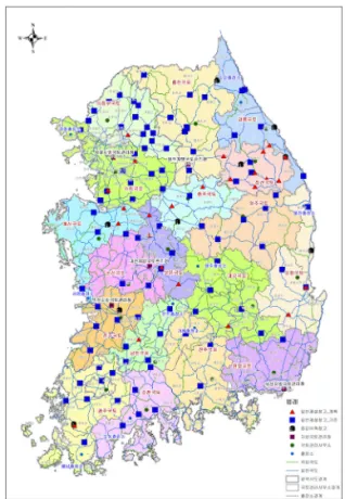 Fig. 2 A Salt Storage Location Map on National Highways