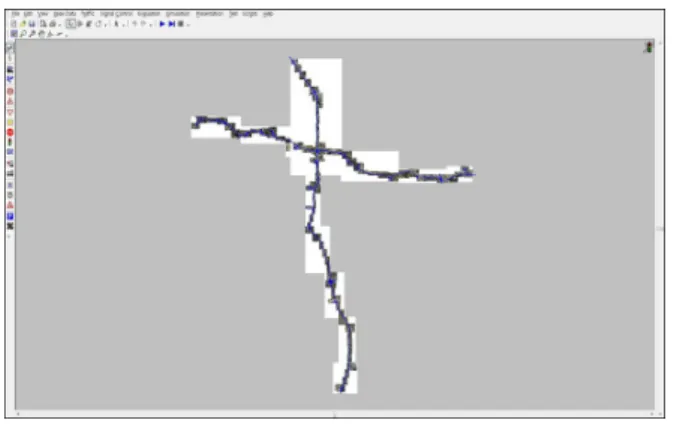 Fig. 1 Analysis Network for Test-Site