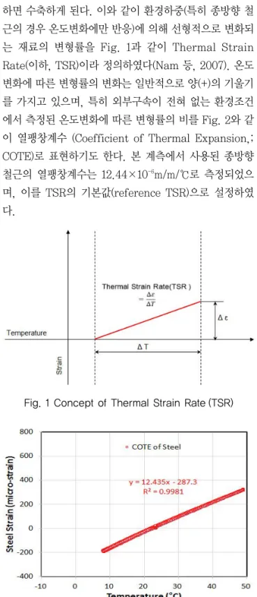 Fig. 1 Concept of Thermal Strain Rate (TSR) 