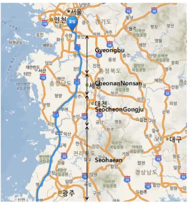 Fig. 1 Spatial Area of Study