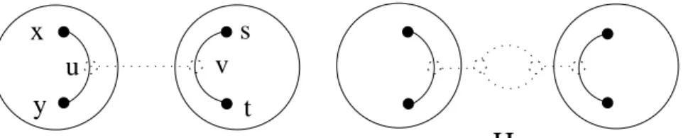 Figure 1. Graphs H 1 and H 2