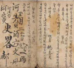 Fig. 1. Price of Zubangmoon 『주방문』은  1949 년  손정규가  원문에  이병규의  해제를  붙여  등사  배포하면서  학계에  알려지게  되었지만 ( 이성우  1981)  조리학적  분석은  1986 년  이성우ㆍ김귀영에  의해  이 루어졌으나 (Kim  GY 와  Lee  SW  1986)  조리법이  다소  잘못  분석되었고  누락된  부분이  있다 