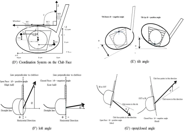 Figure 9. Club head Parameters