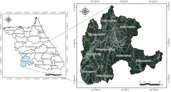 Fig. 1. Location of study area.