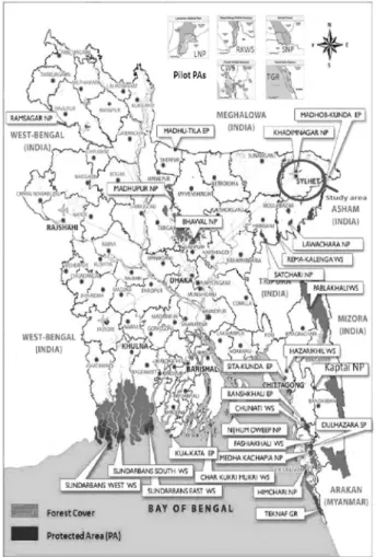 Fig. 1. Location map of the study area