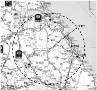 Fig. 2. The geographic Location of study site
