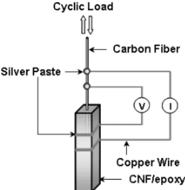 Figure 3. FE-SEM photos of two different aspect ratios of  CNF: (a) Type A and (b) Type B.